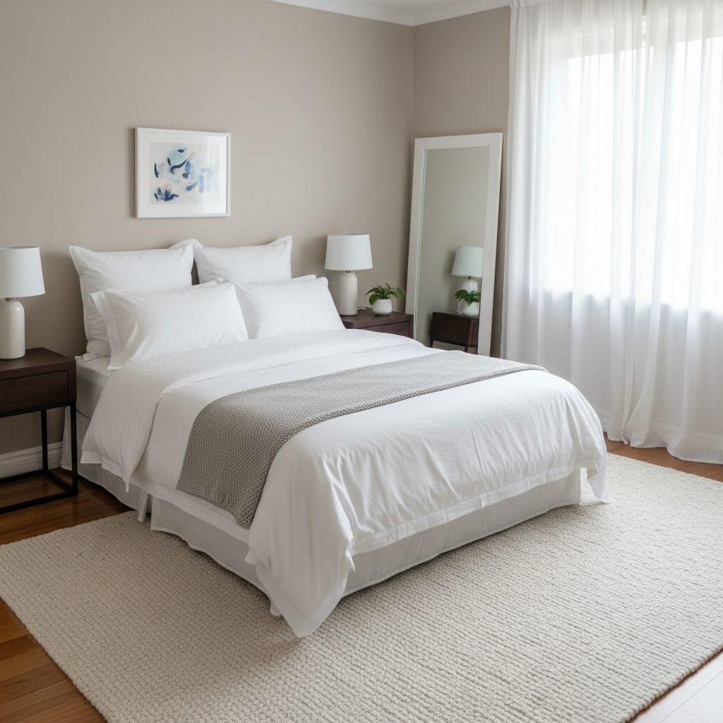 Bedroom Makeover: From Clutter to Cozy Serenity — enhanced