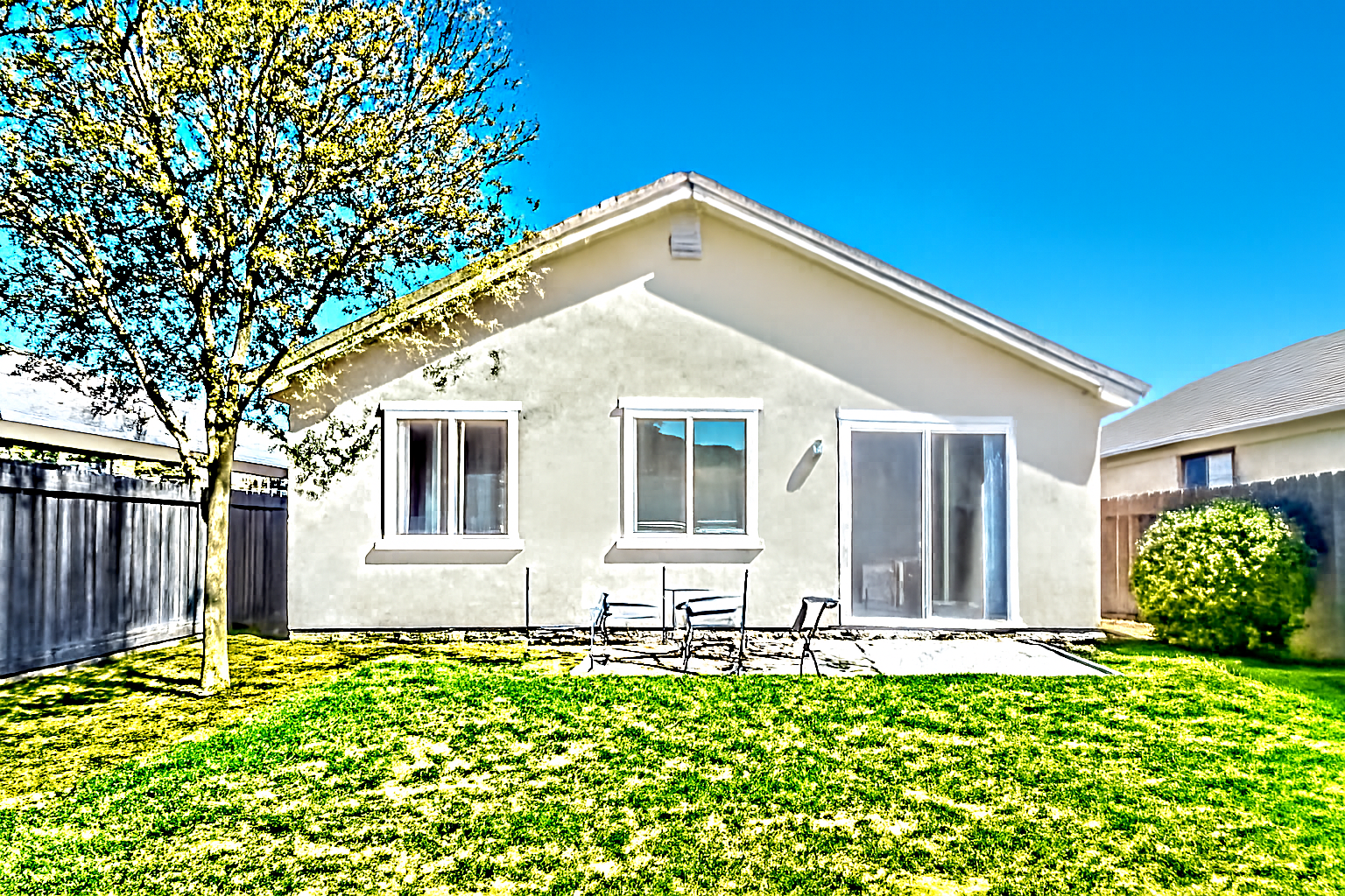 Exterior Backyard Sky Enhancement — enhanced