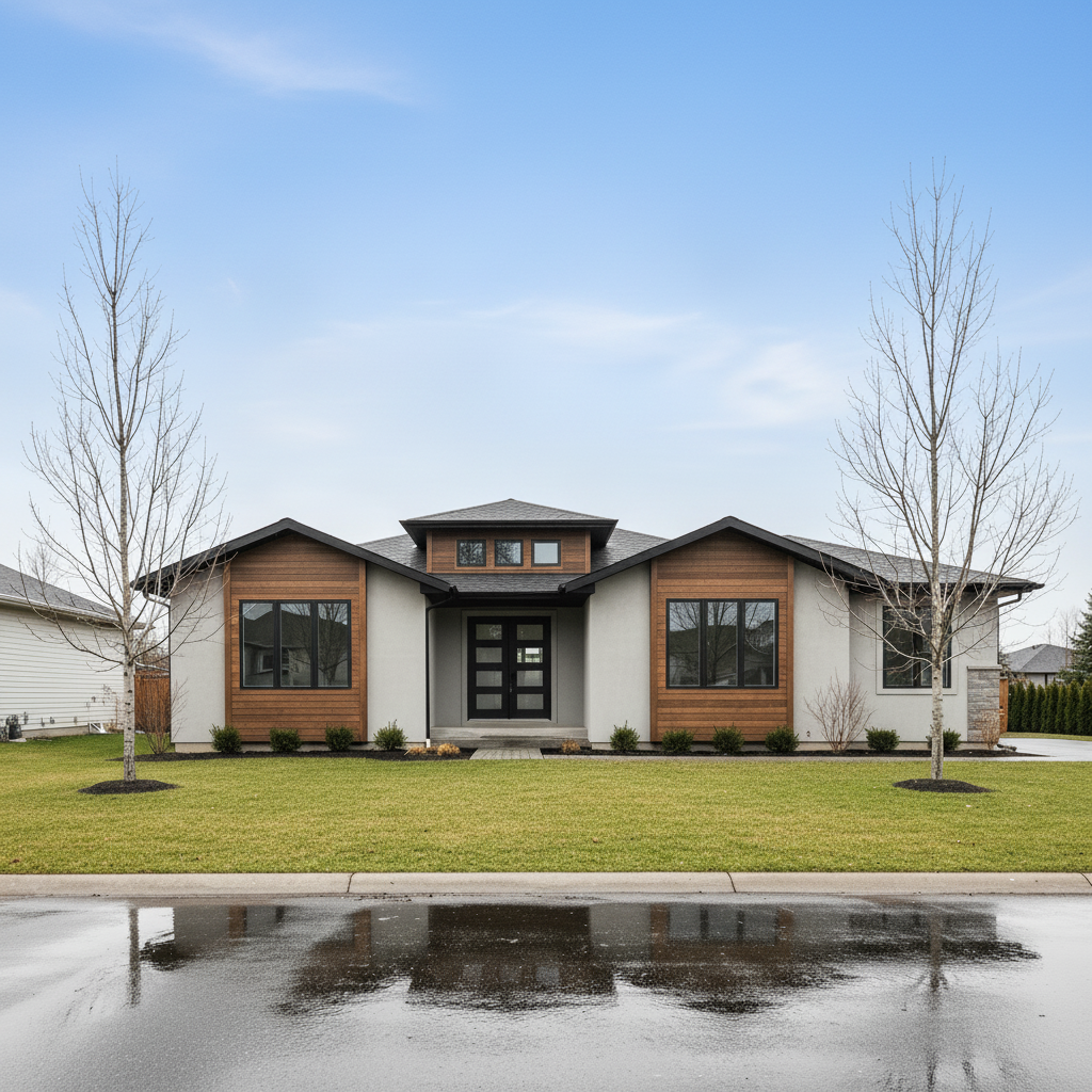 Boosting Curb Appeal with a Bright Blue Sky — enhanced