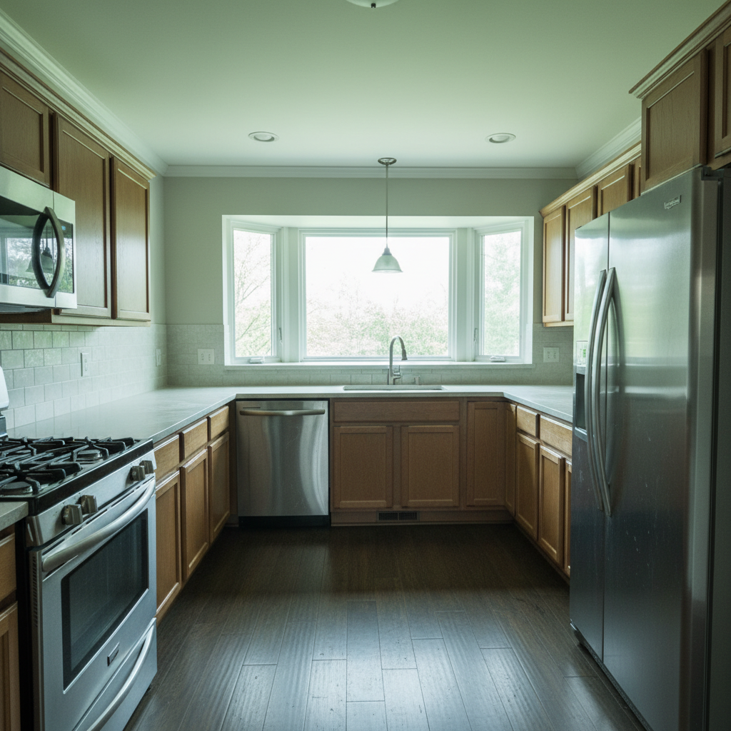 Kitchen Color Correction and Detail Sharpening — original