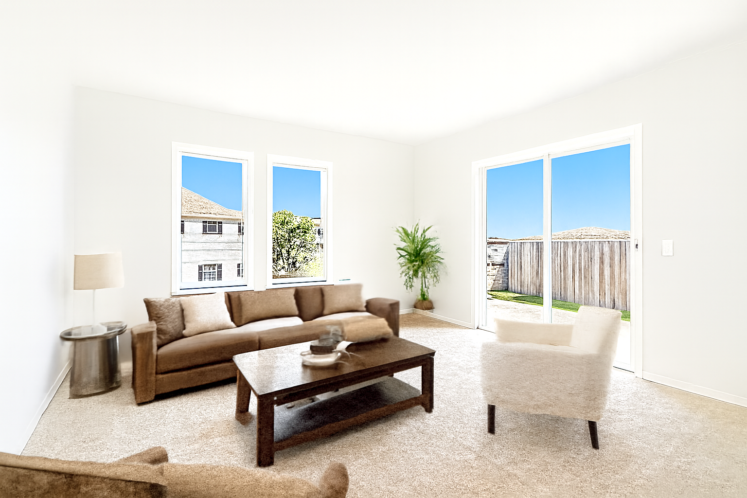 Living Room Transformation — enhanced