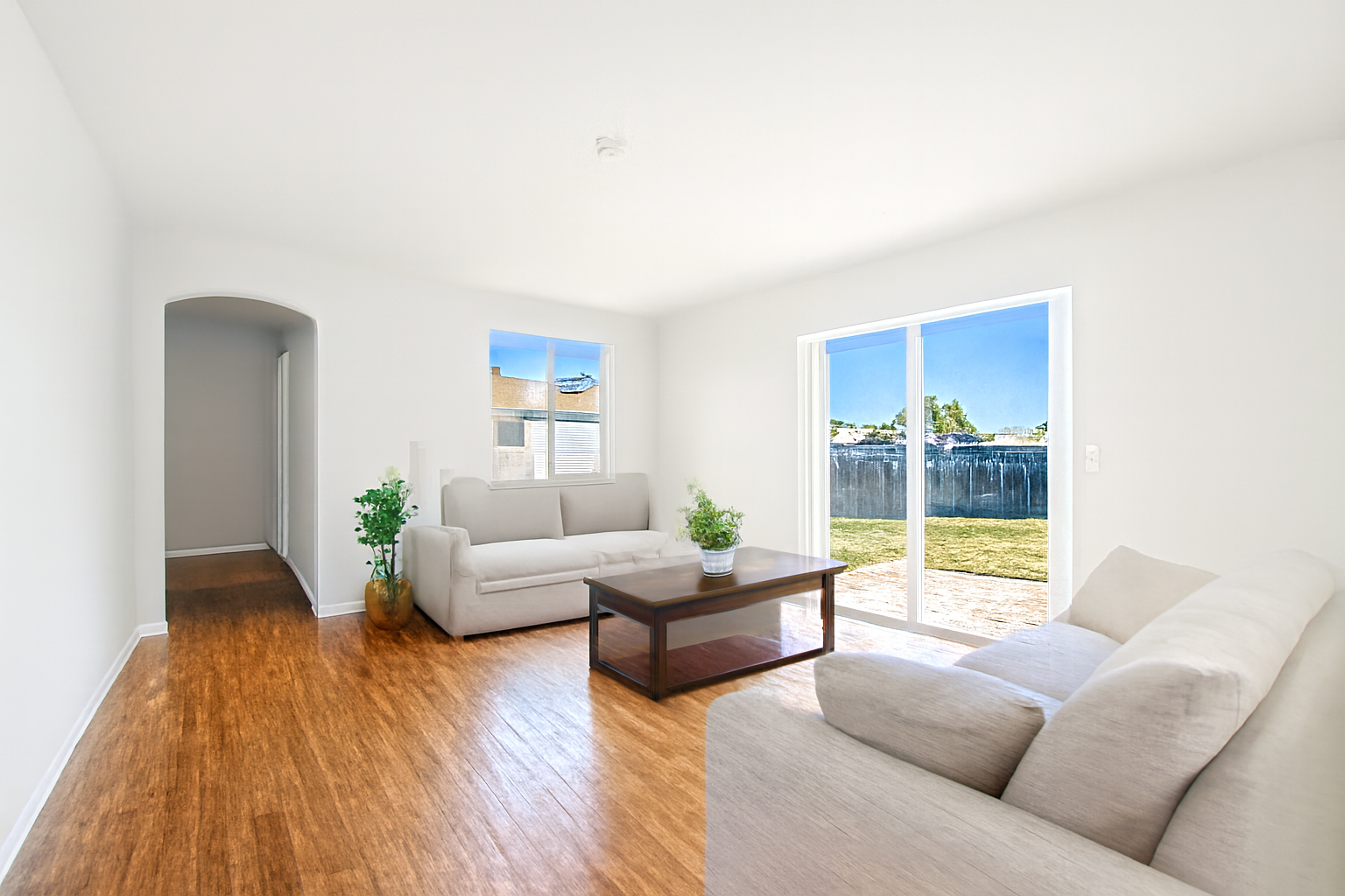 Living Room Transformation — enhanced