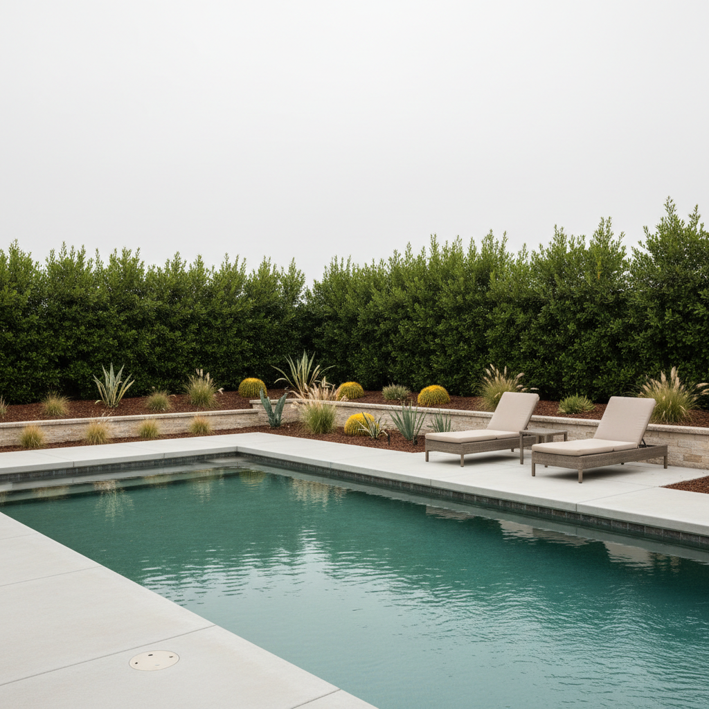 Transforming a Pool Area with a Sunny Sky — original