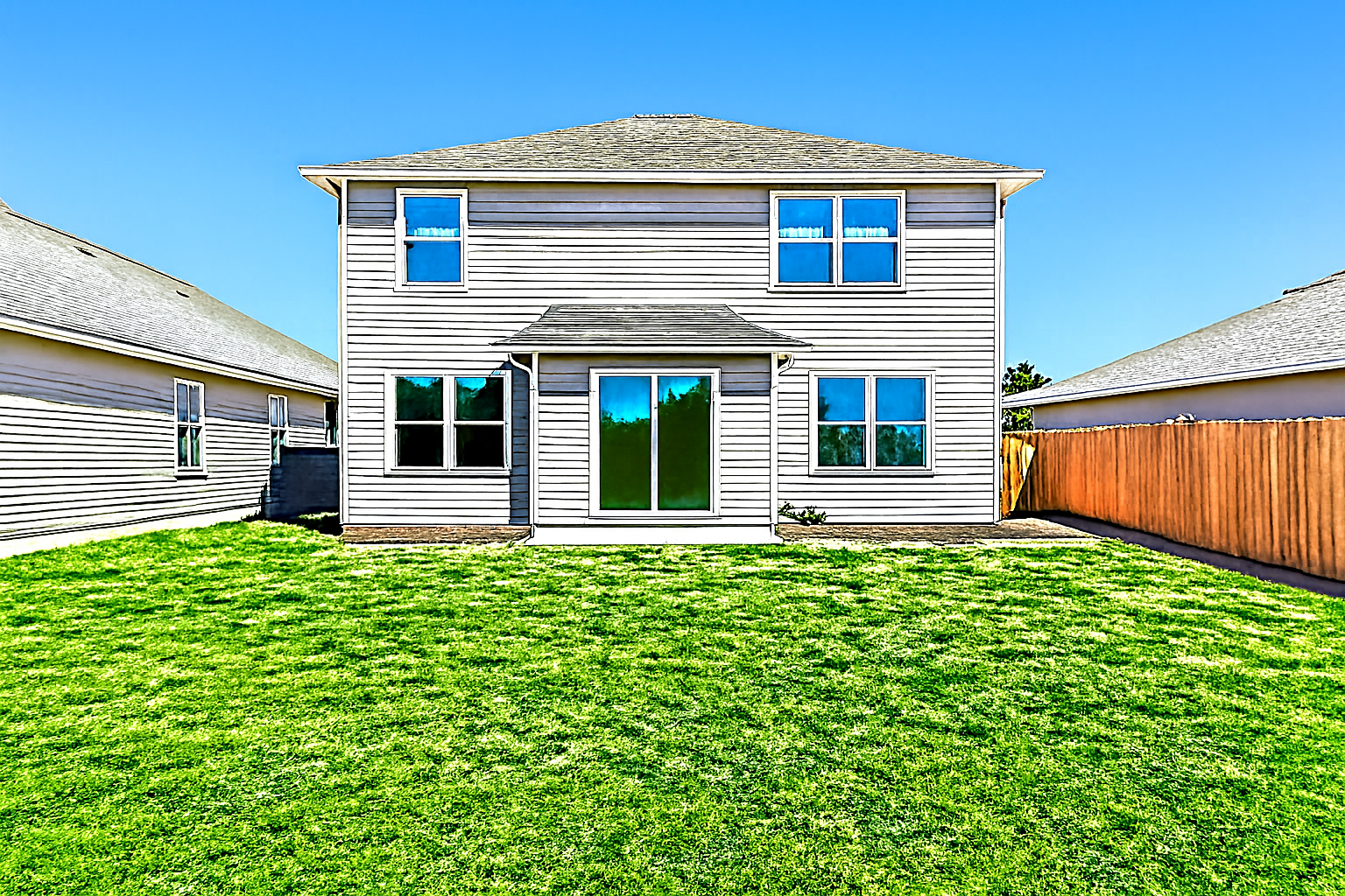 Exterior Magic with Lush Lawns — enhanced